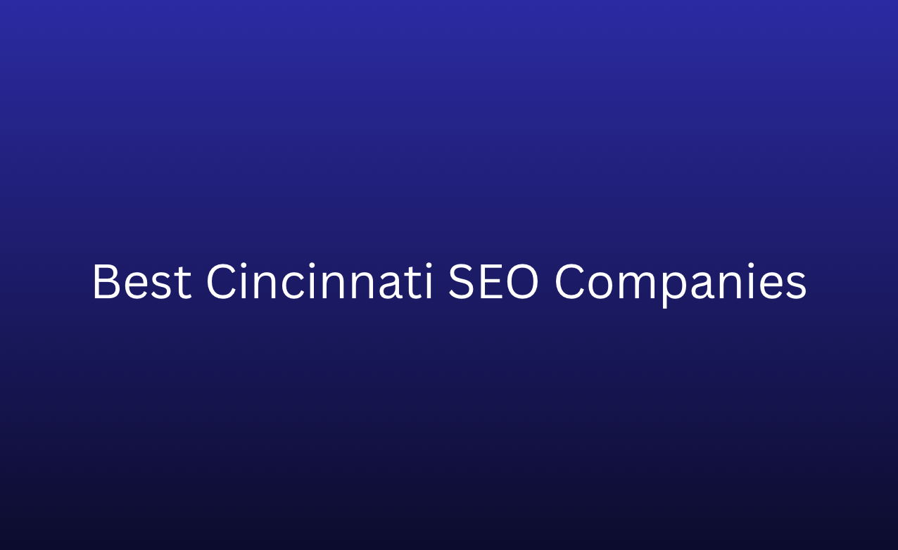 top cincinnati seo company